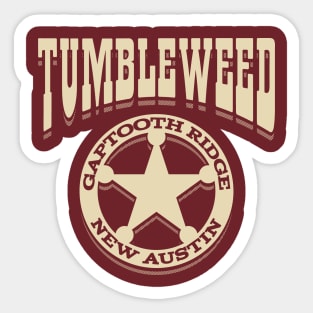 Tumbleweed. New Austin Sticker